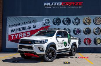 TOYOTA HILUX N80 4WD VAPOR BLACK MACHINED WITH DARK TINT